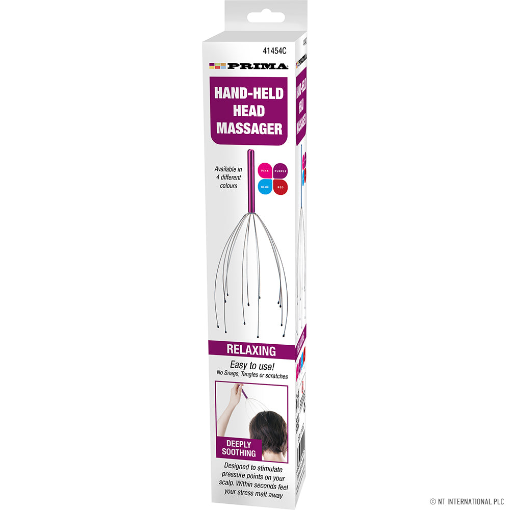 Handheld Head Massager - 4 Colours