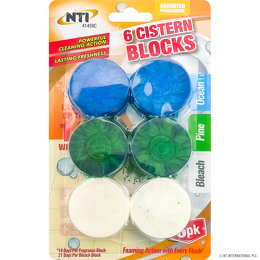 Peak Kit 6pk Toilet Block 6*50g - Asst Fragranced - Peak Kit