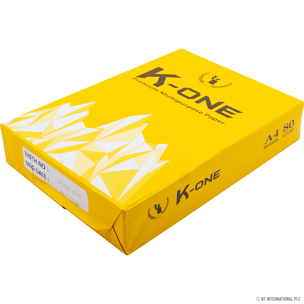 A4 500 Sheet Plain Printing Paper - 80GSM
