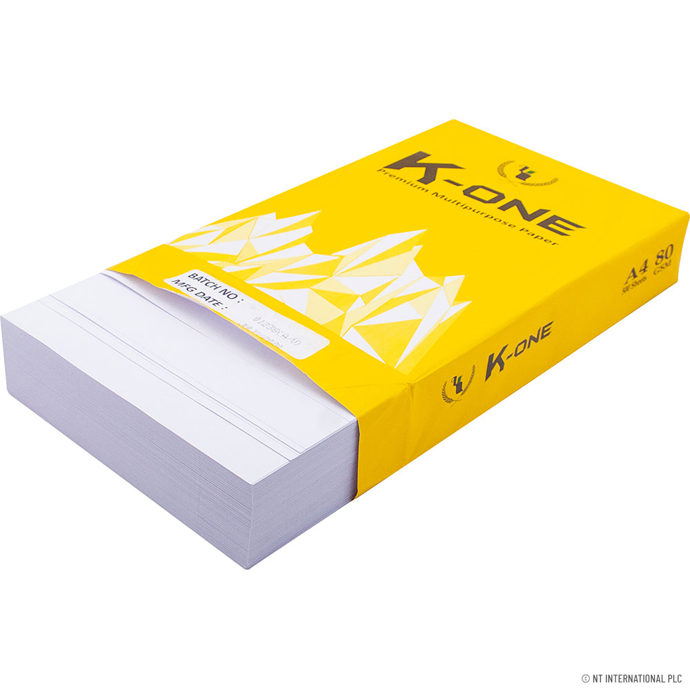 A4 500 Sheet Plain Printing Paper - 80GSM