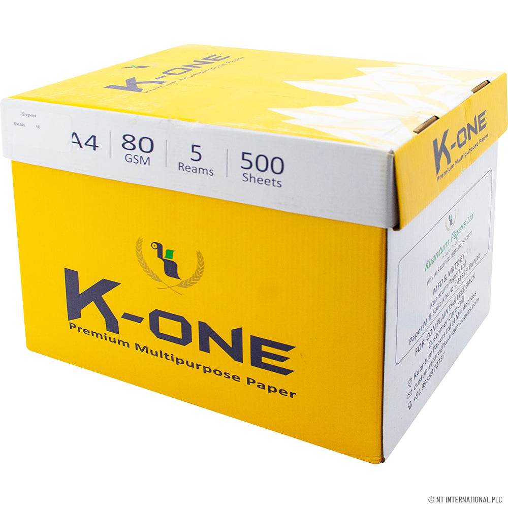 A4 500 Sheet Plain Printing Paper - 80GSM
