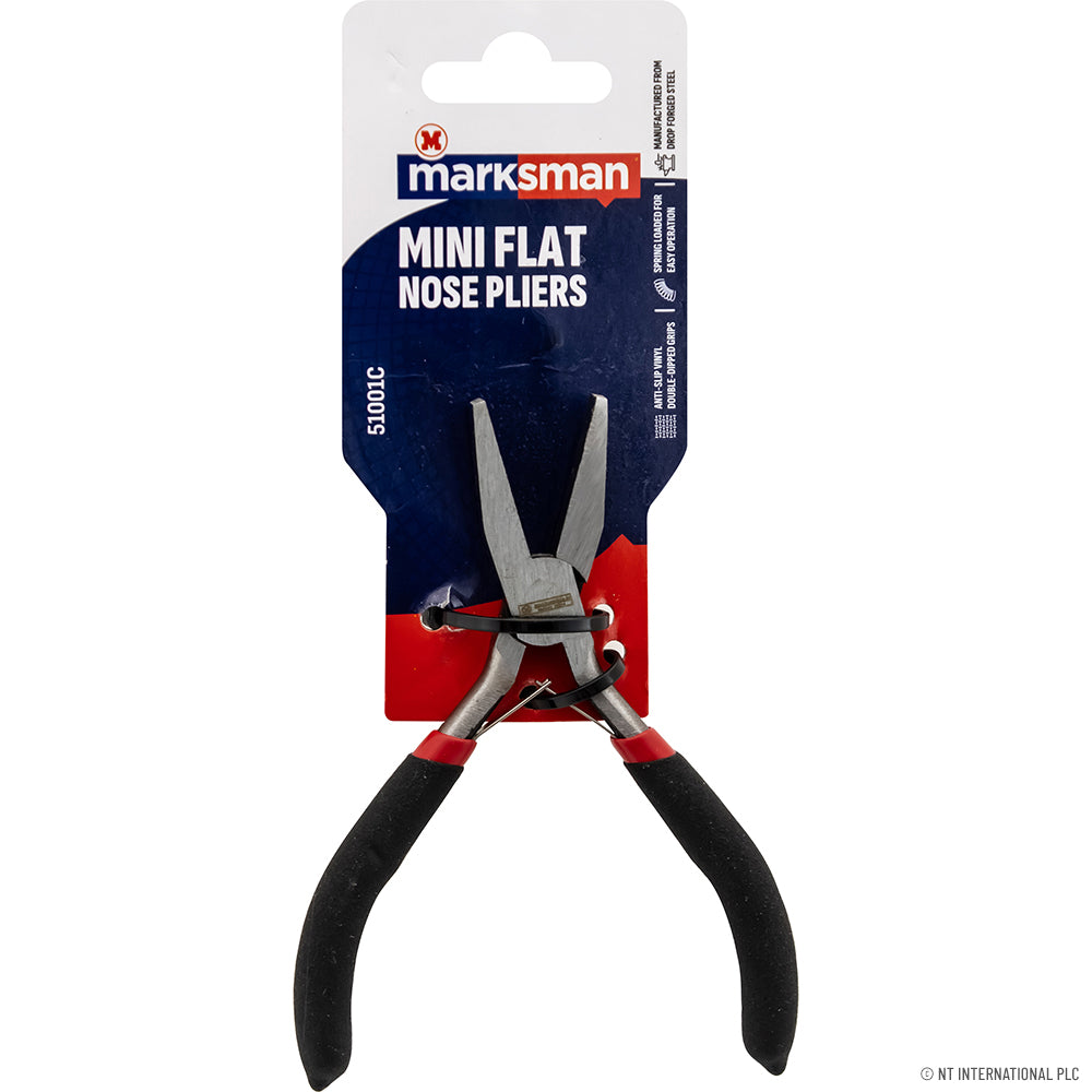 4.5" (11.5cm) Mini Flat Nose Plier