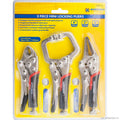 3pc Mini Locking Pliers
