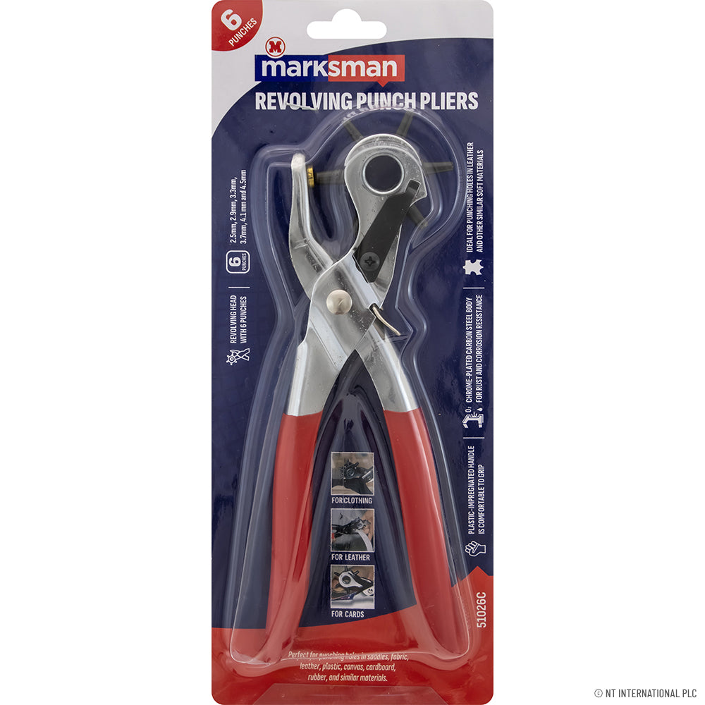 Peak Kit Revolving Leather Plier ( 6 Punch ) - Peak Kit