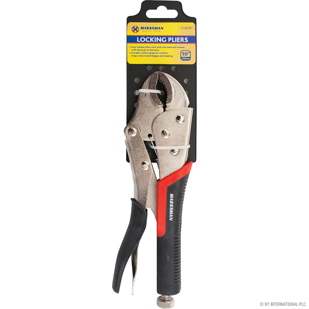 10" (25cm) Locking Plier - With Grip