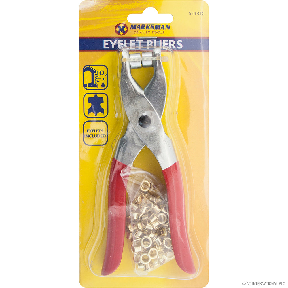 Eyelet Pliers with Eyelets