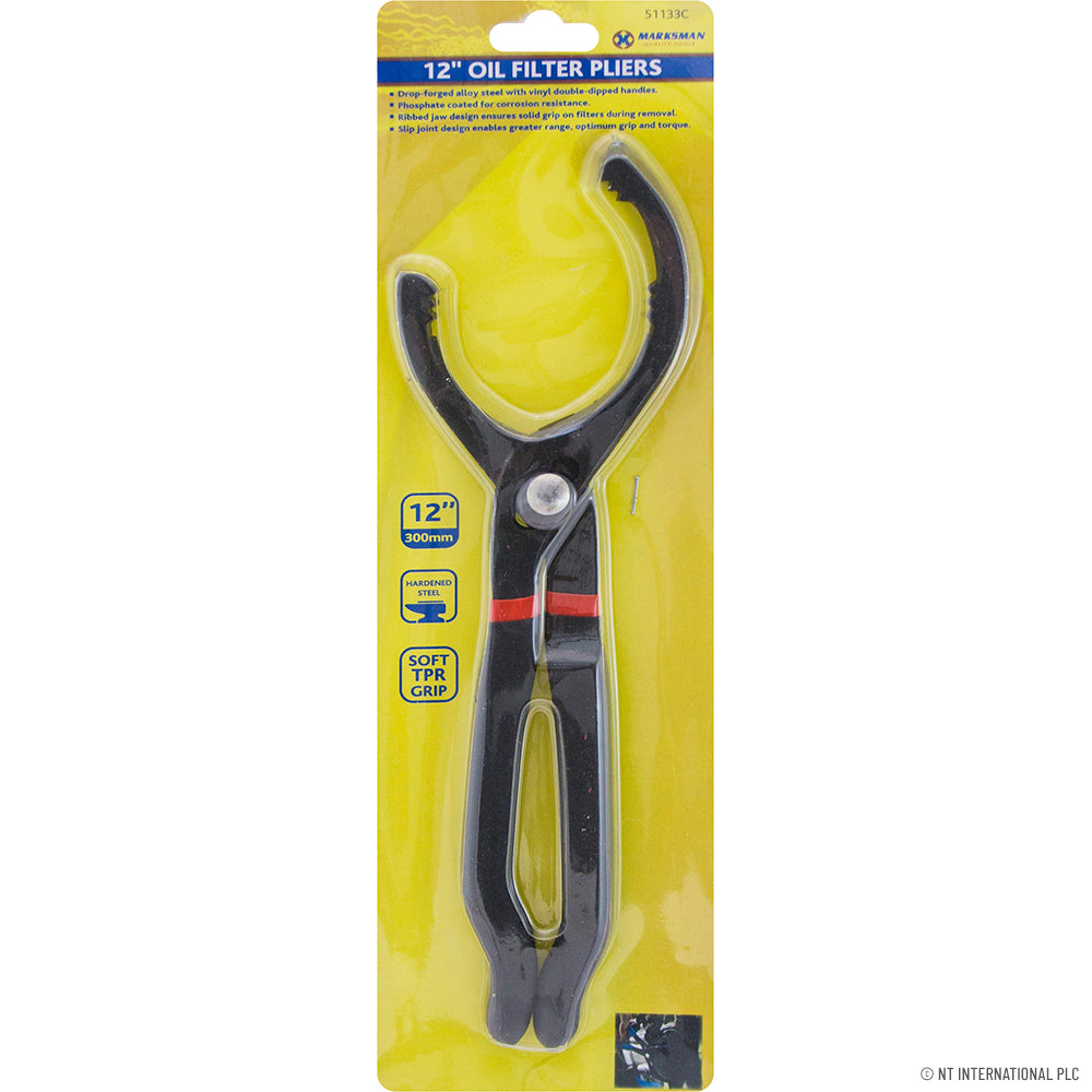 Peak Kit 12" (30cm) Adjustable Oil Filter Plier - Peak Kit