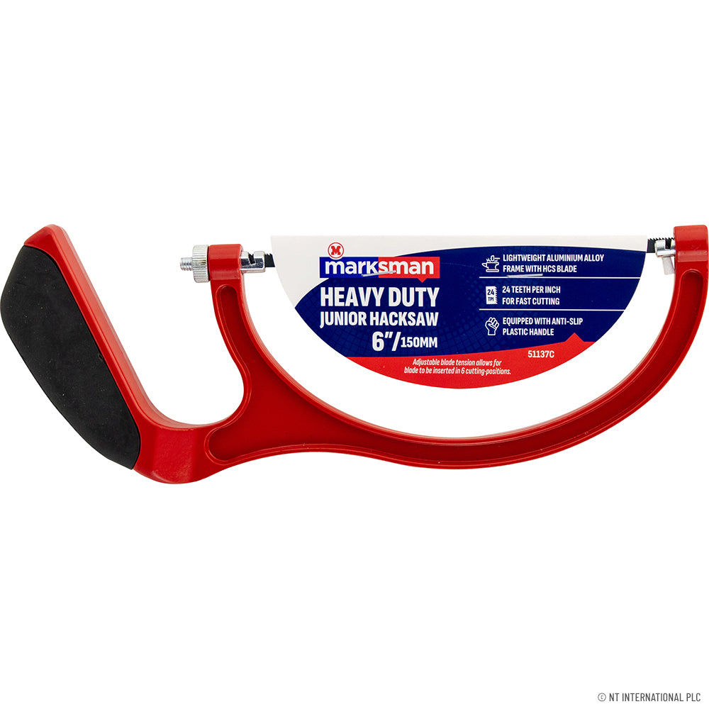 6" Junior Hacksaw (150mm) - Soft Grip