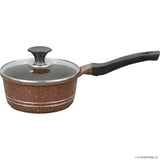 18cm Saucepan With Induction Die Cast - Choco