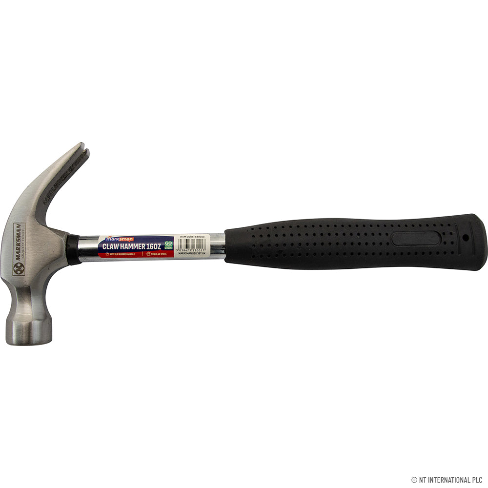 8oz Claw Hammer Tubular Handle