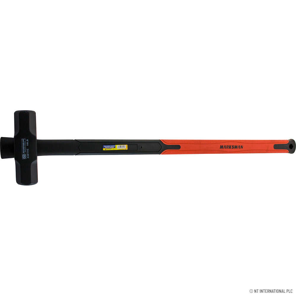 Peak Kit 10lb Sledge Hammer - Fiberglass Handle - Peak Kit