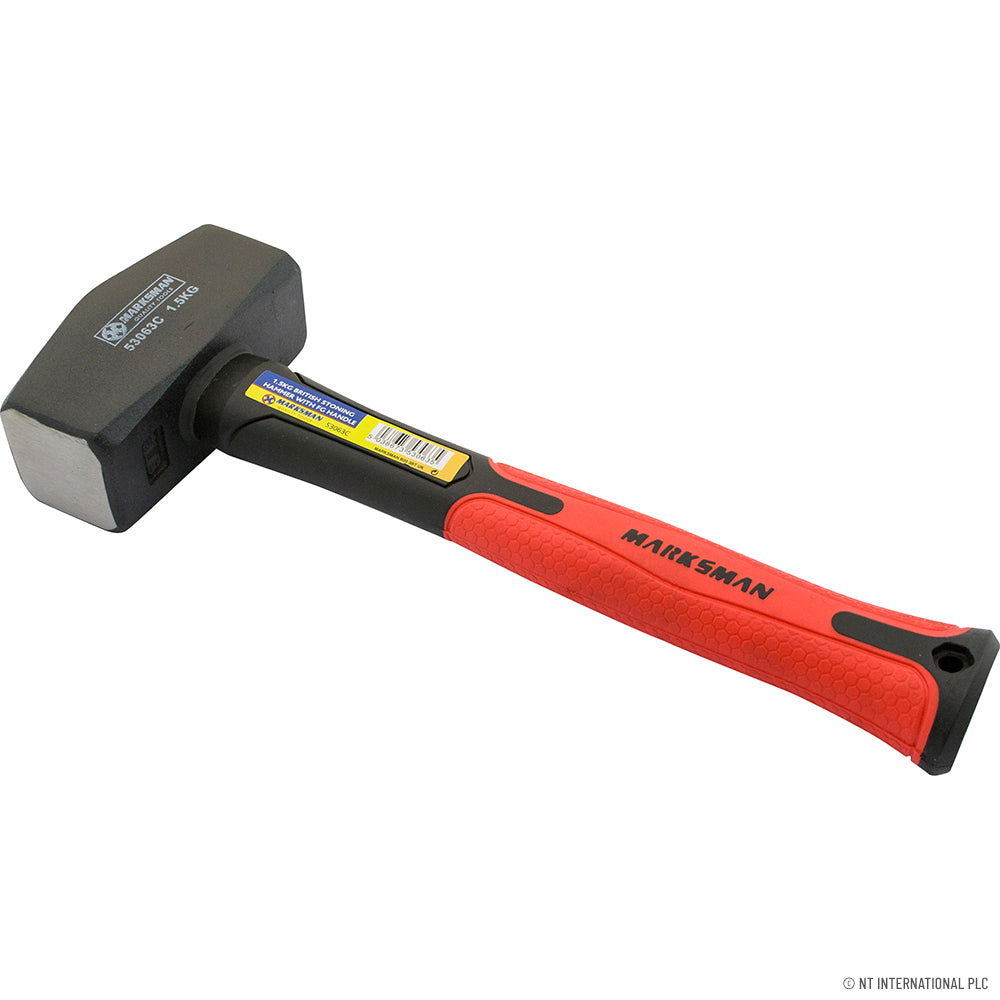 3lb Stoning Hammer - Fibreglass Handle