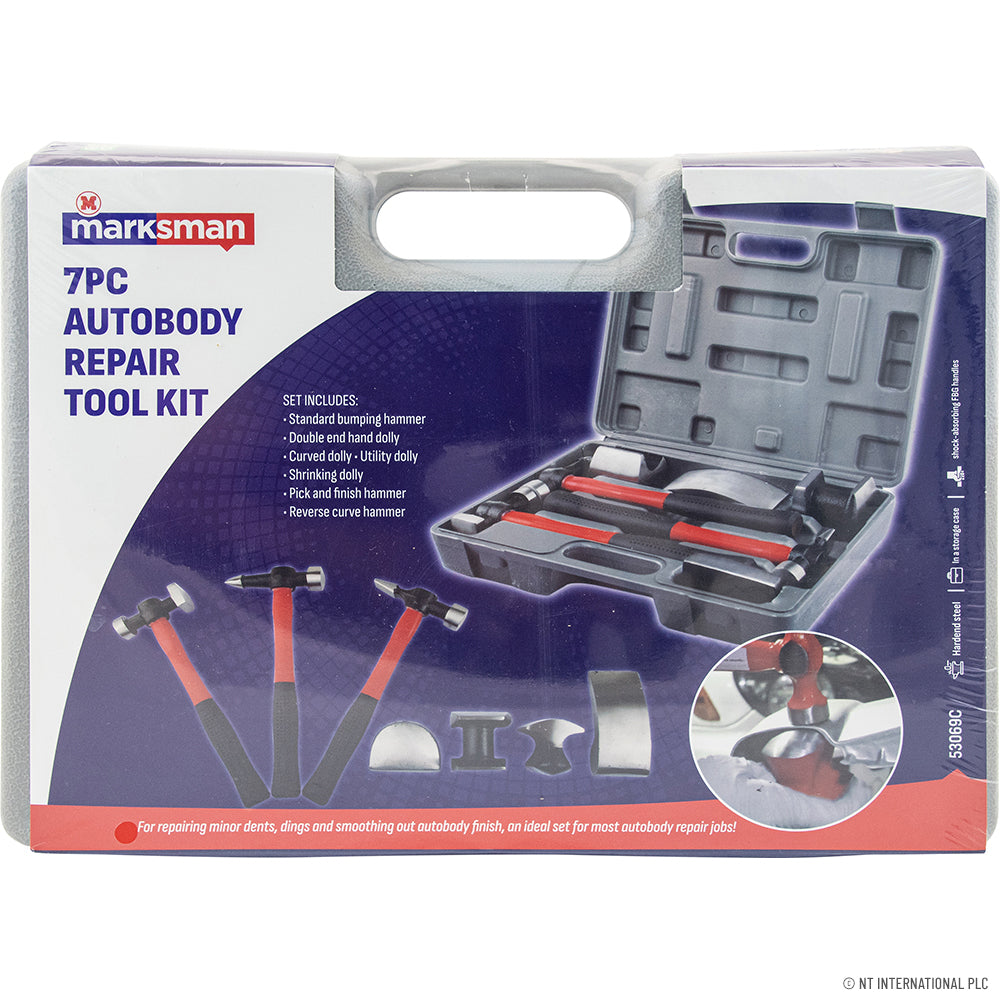 7pc Autobody Repair Tool Kit