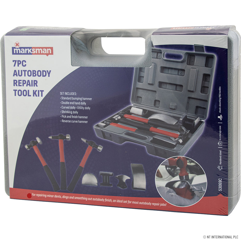 7pc Autobody Repair Tool Kit