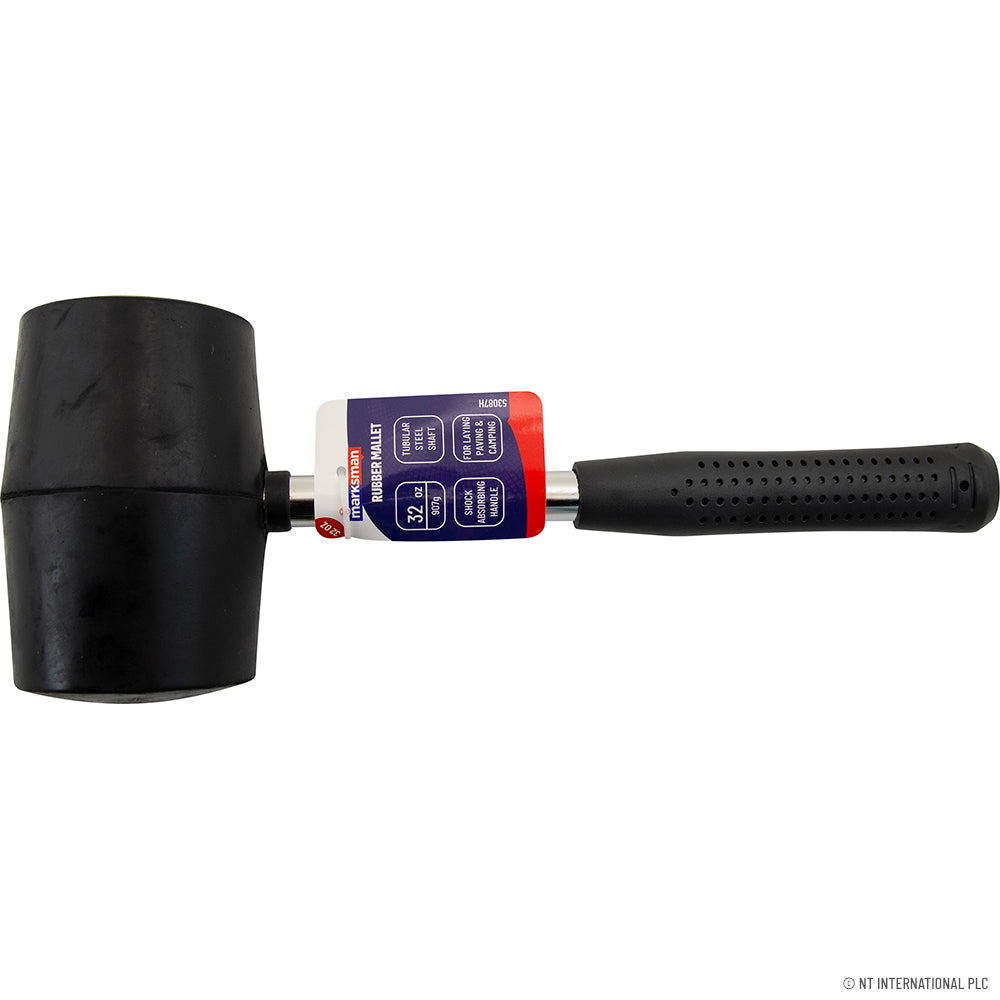 8oz Rubber Mallet - Tubular Handle
