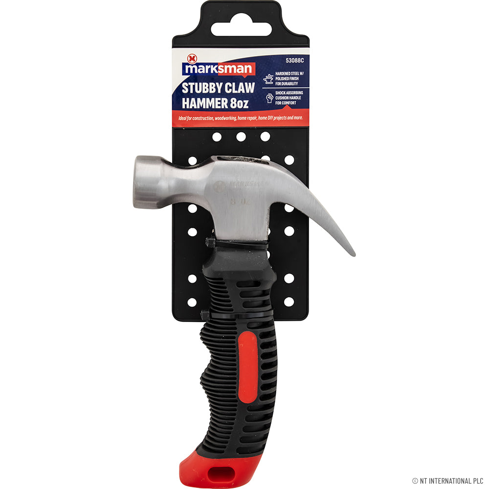 8oz Stubby Claw Hammer