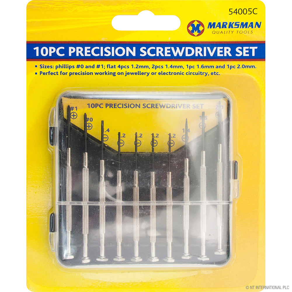Peak Kit 10pc Watchmakers Precision Screwdriver Set - Peak Kit