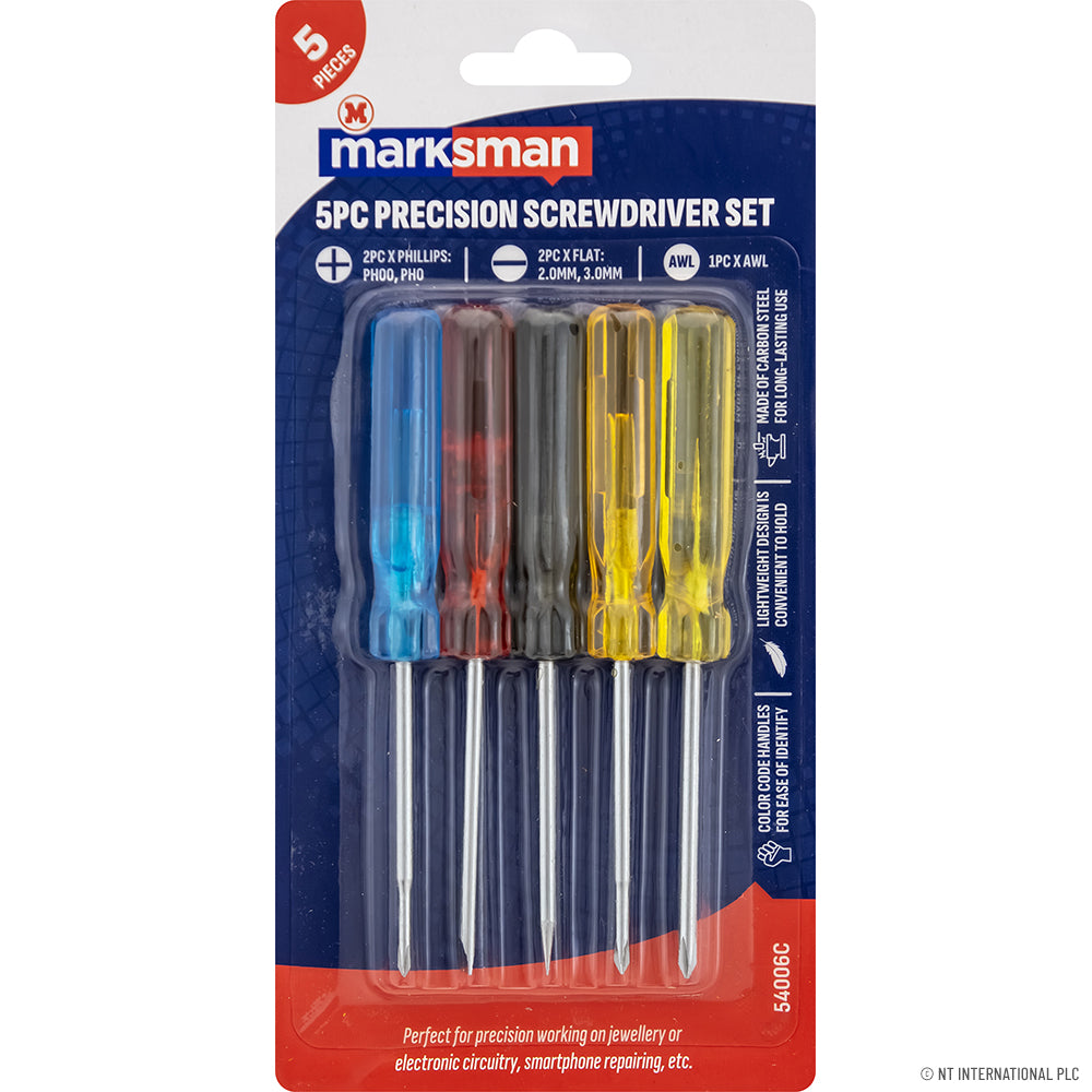 5pc Precision Screwdriver Set