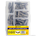 50pc Pozi #2 Screwdriver Bits