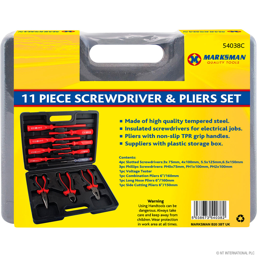 Peak Kit 11pc Screwdriver & Plier Set - Peak Kit