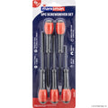 5pc Screwdriver Set - Black/Red