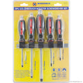 5pc Go Through Bolster Screwdriver Set