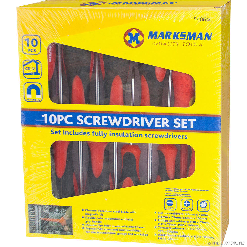 Peak Kit 10pc Insulated Screwdriver Set - Peak Kit