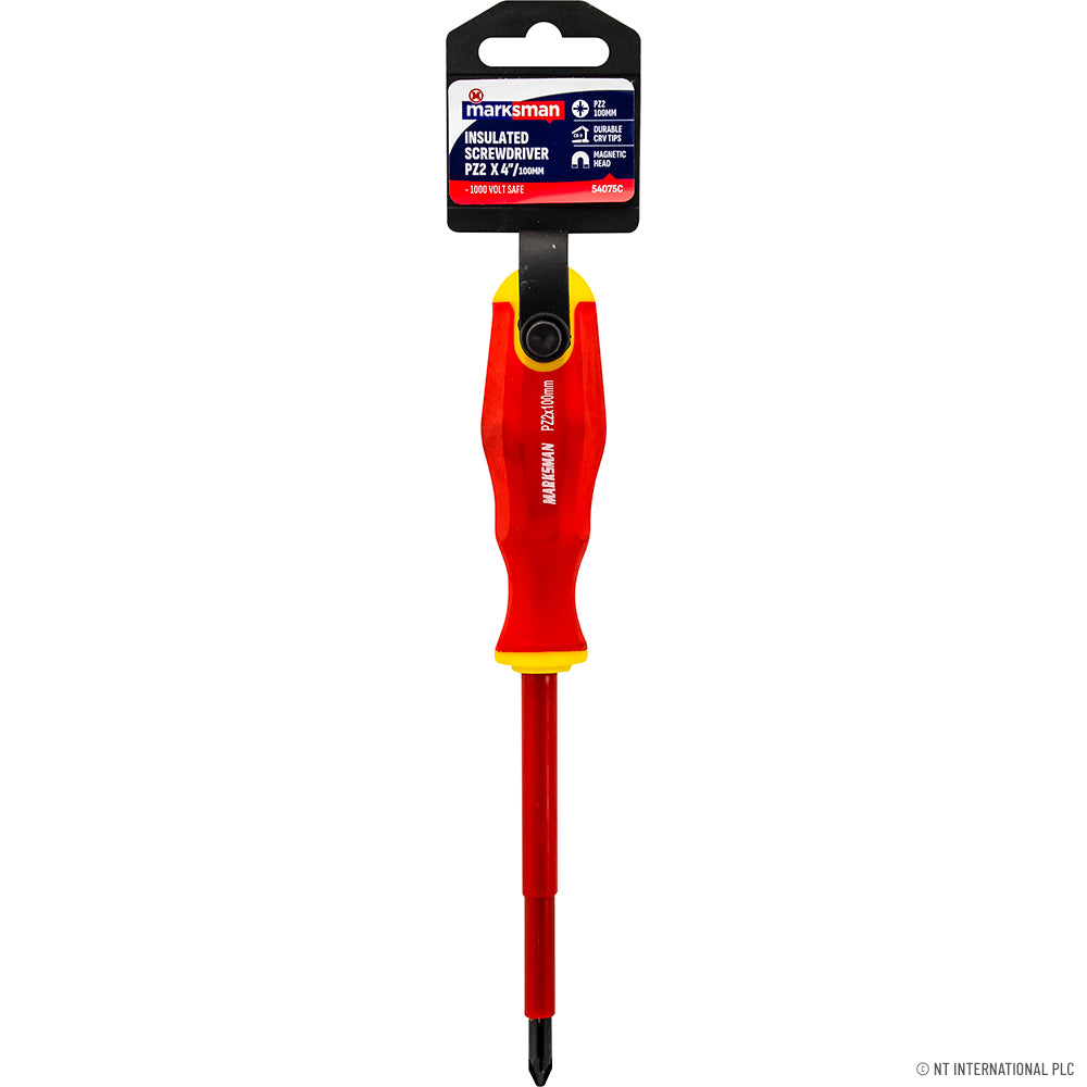 4" (10cm) Insulated Screwdriver - Pozi