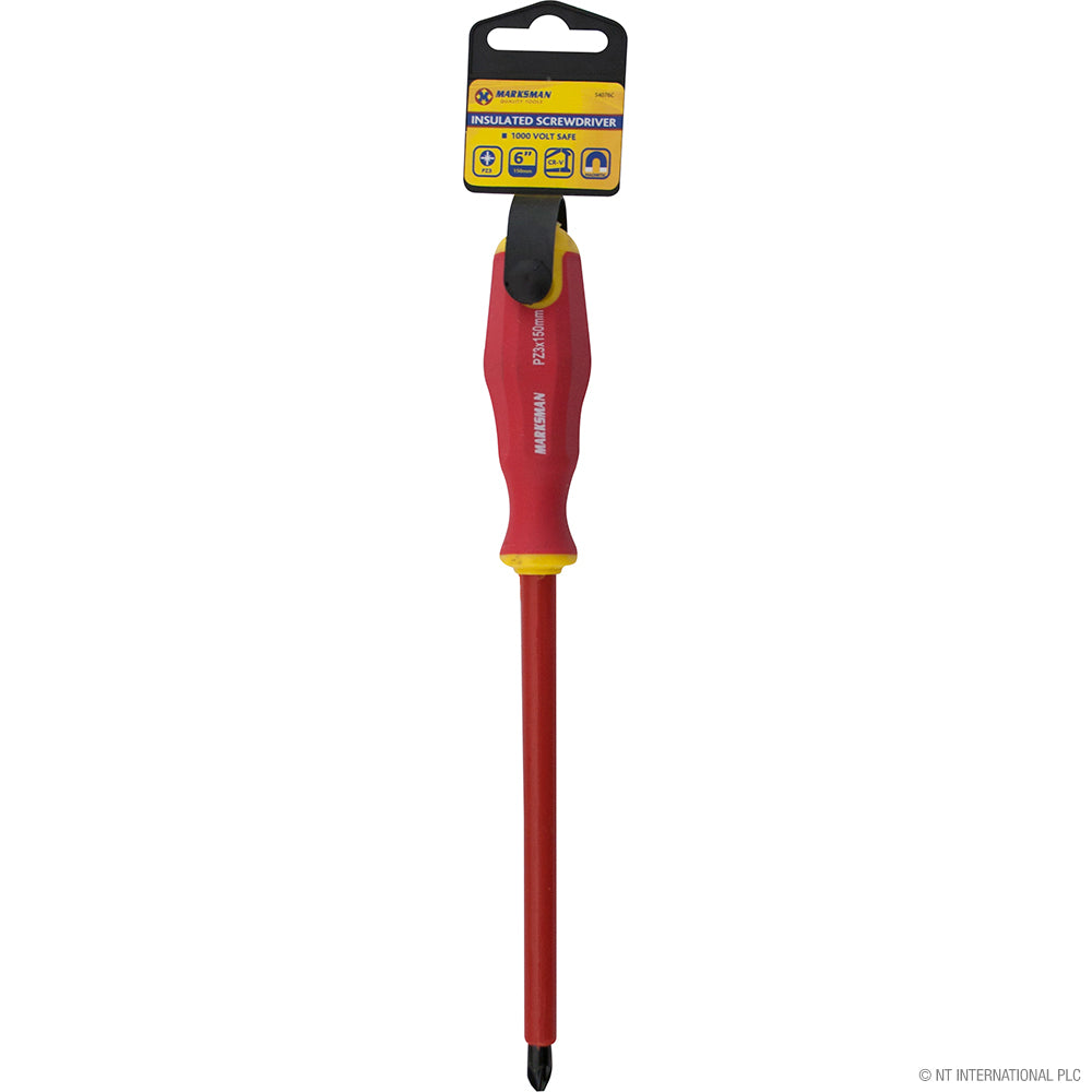 6" (15cm) Insulated Screwdriver - Pozi