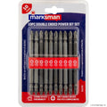 10pc Doube Ended Power Bit Set ( Long )