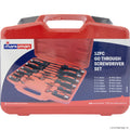 12pc Go Through Screwdriver Set - Blowcase