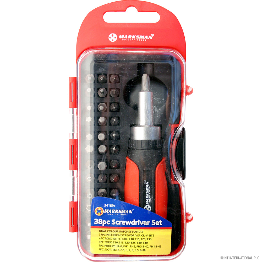 38pc Screwdriver Set - Blowcase
