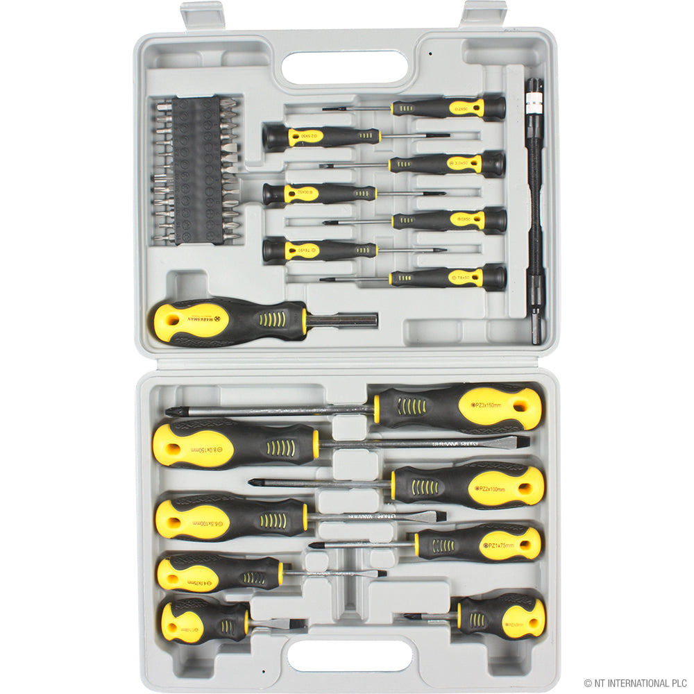 58pc Screwdriver & Bit Set - Blowcase