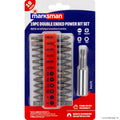 19pc Double End Power Bit Set - Plus Holder