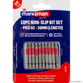 10pc Pozi #2 Non Slip Bit Set - 2
