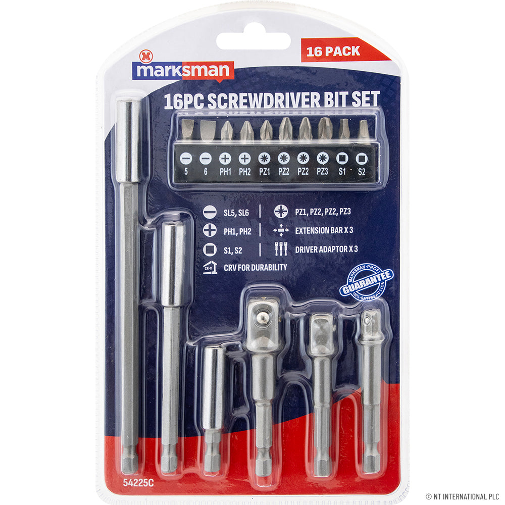 Peak Kit 16pc Screwdriver Bit Set - Peak Kit