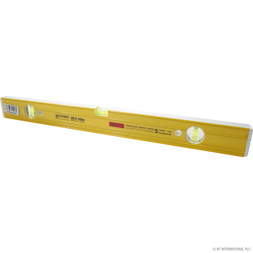24" / 60cm x 1.5mm Spirit Level - Ribbed