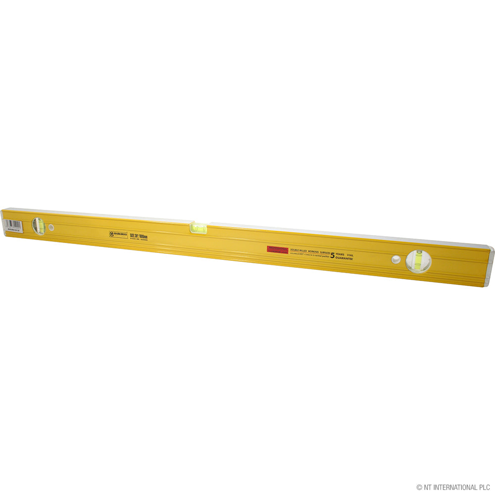 36" / 90cm x 1.5mm Spirit Level - Ribbed