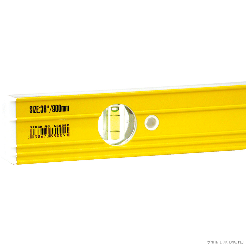 36" / 90cm x 1.5mm Spirit Level - Ribbed