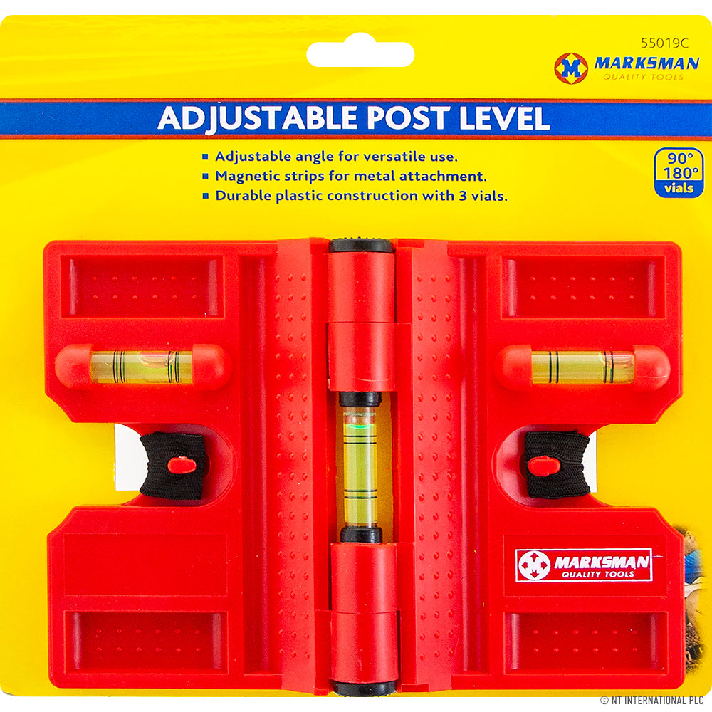 Peak Kit Adjustable Post Level On Card - Red - Peak Kit