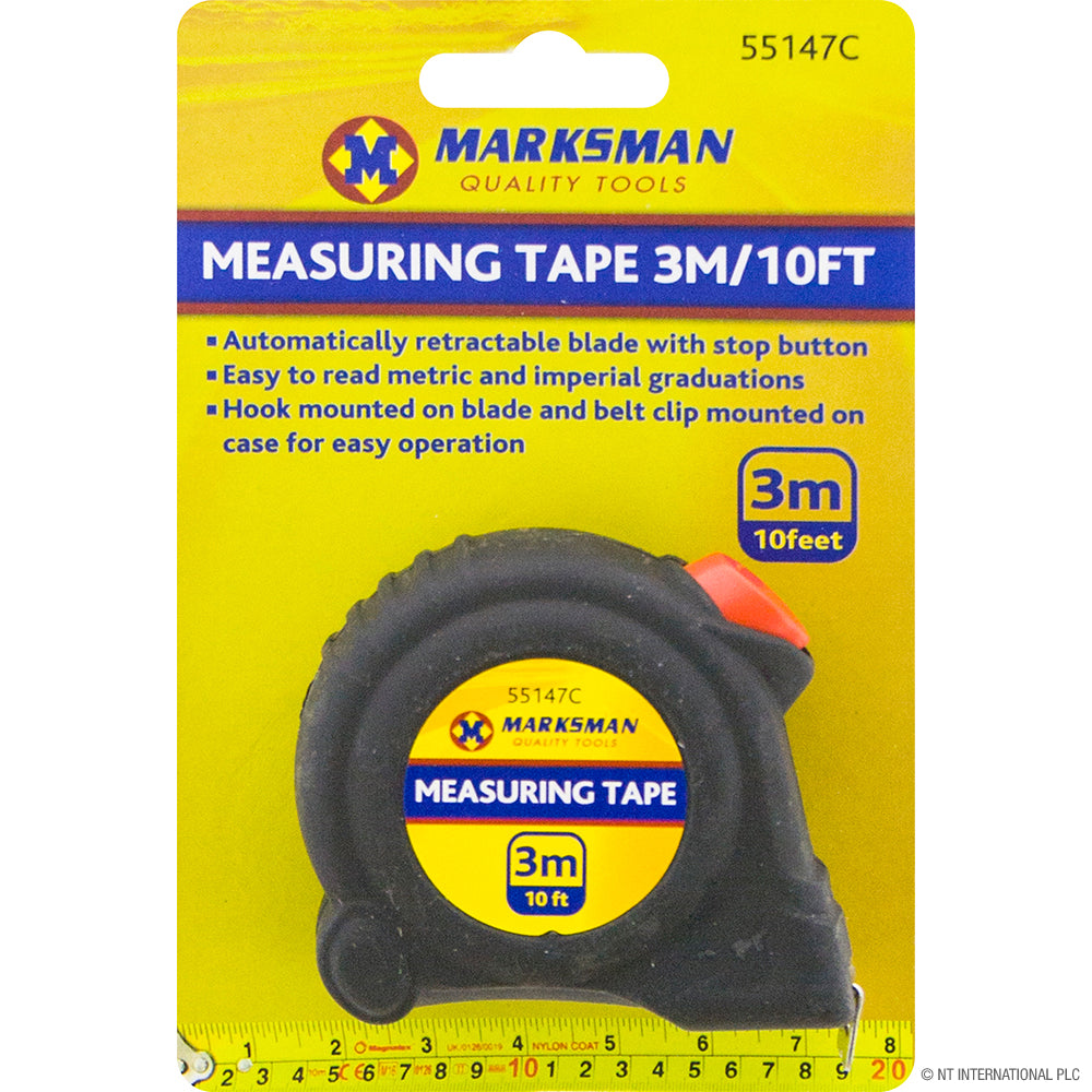 Peak Kit 3M Tape Measure - Black / Red - Peak Kit
