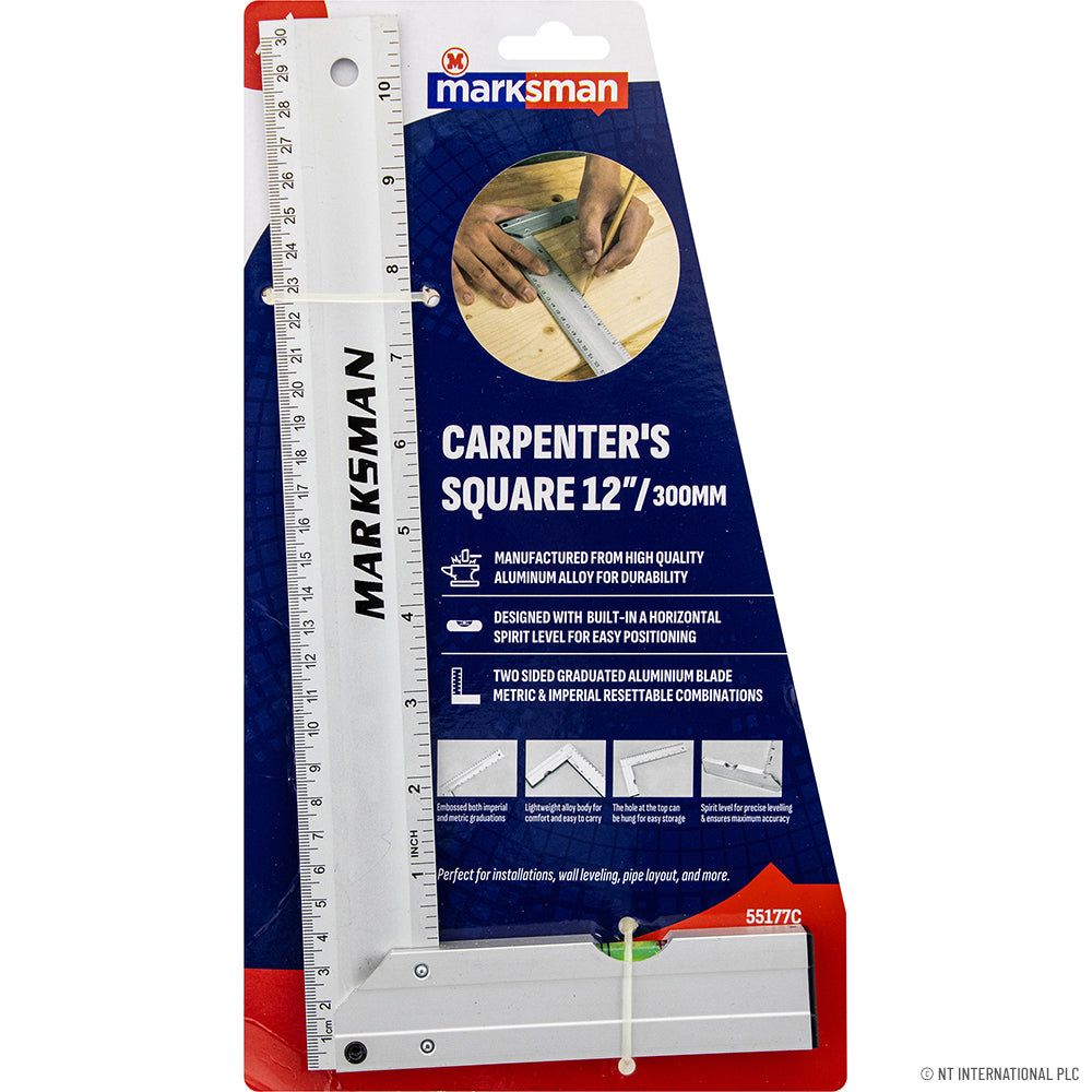 12" / 30cm Carpenter Square - Ruler
