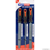 Peak Kit 3pc 8" Wood File Set - 20cm - Peak Kit