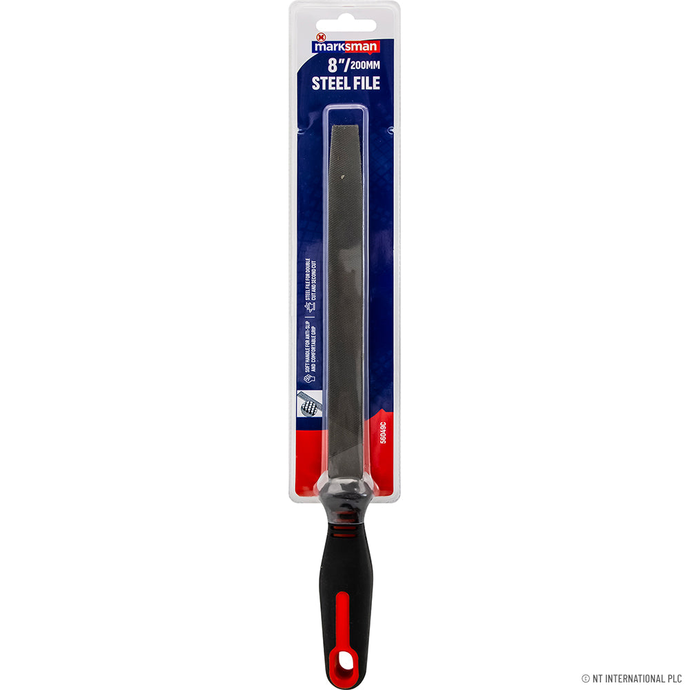 8" / 20cm Flat File - Blister