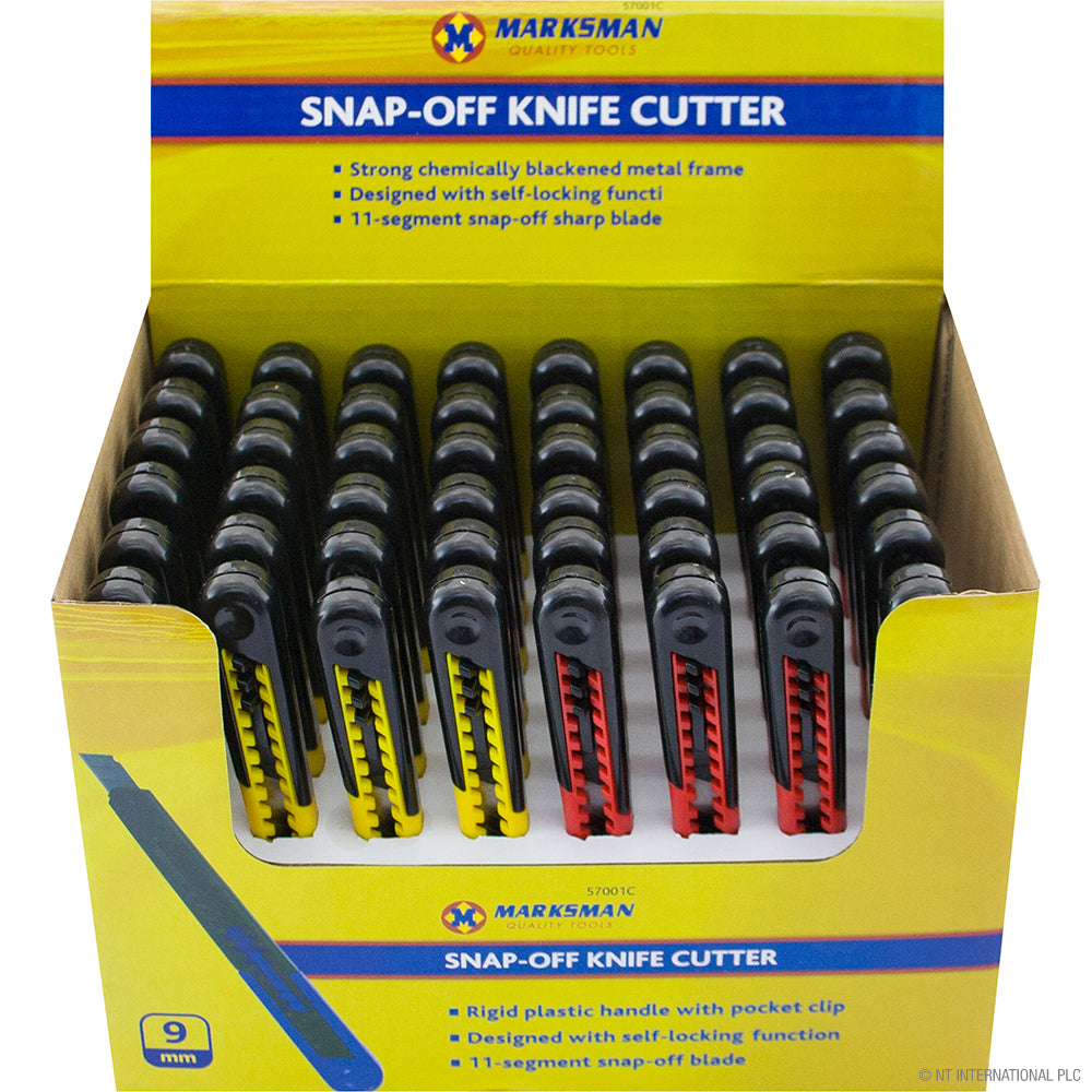 9mm Snap Off Knife - Display Box ( 48 )
