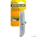 6" / 150mm Retractable Knife - Silver