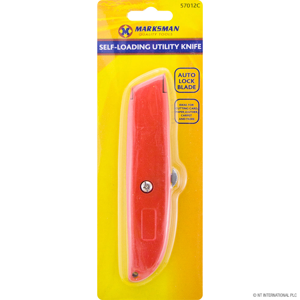 6" / 150mm Auto Lock Knife - Red / Silver
