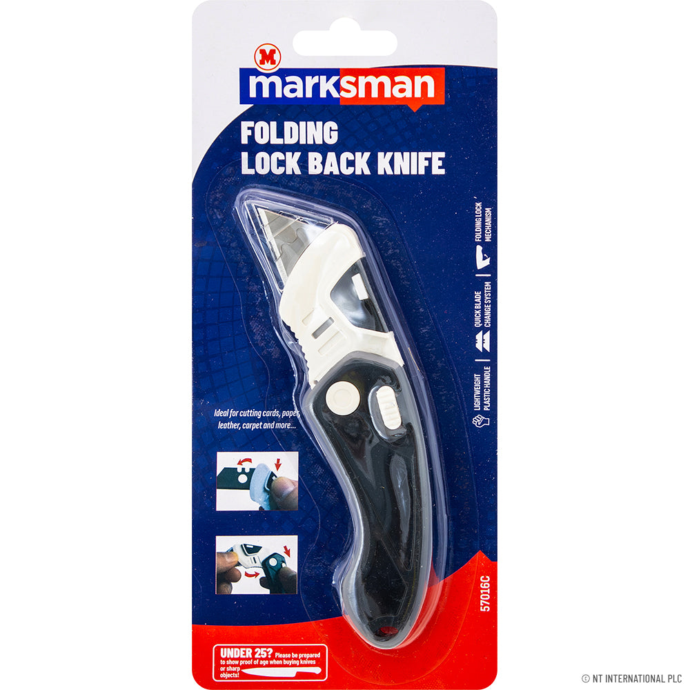 Peak Kit Folding Lock Back Knife - Black - Peak Kit