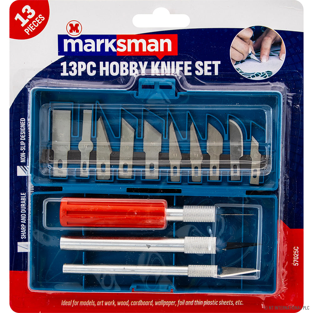 Peak Kit 13pc Hobby Knife Set - Blowcase - Peak Kit