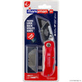 Folding Lock Back Knife with 5 Spare Blades